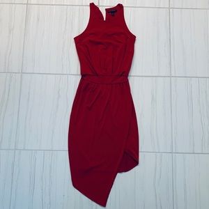 Banana Republic Red Wrap Dress